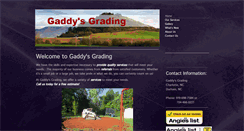 Desktop Screenshot of gaddysgrading.com